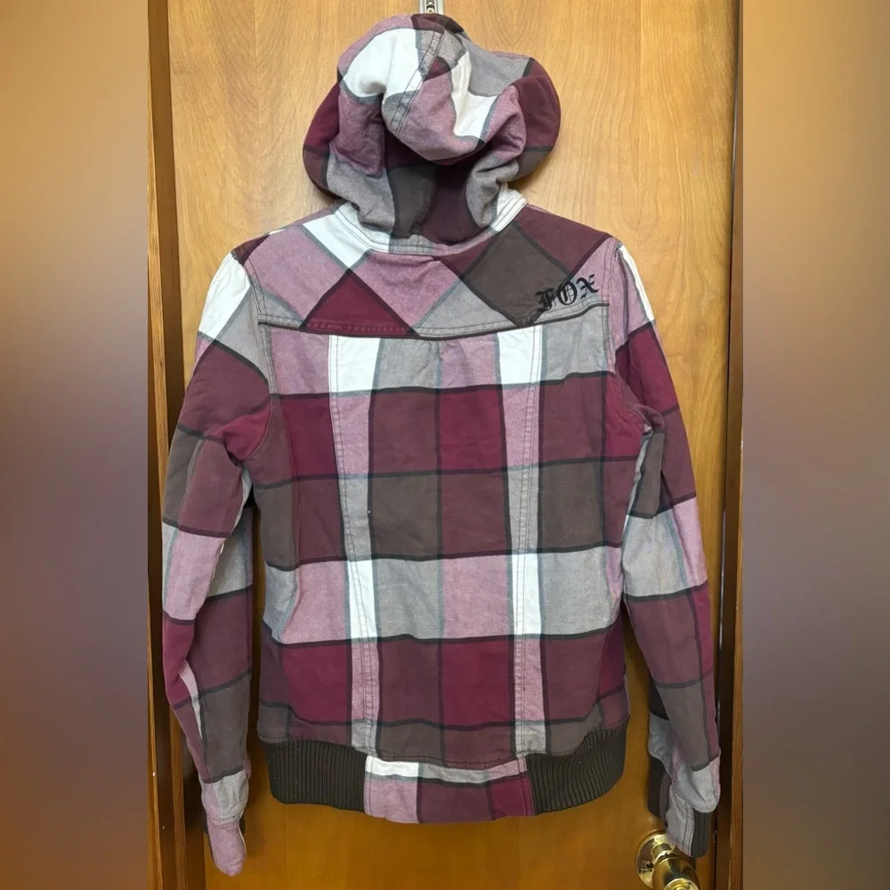 Fox Racing Plaid Quilted Jacket - Picture 8 of 8